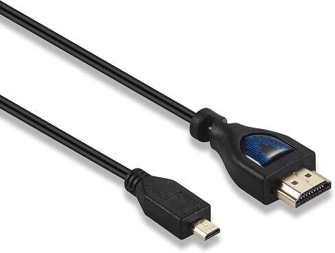 Vilros Micro-HDMI Male to Standard HDMI Cable -5ft- Designed for Raspberry Pi 5/4 (2) in Saudi Arabia