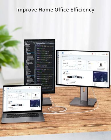 كابل CableCreation USB C إلى HDMI للمكتب المنزلي 4K@60 هرتز 10FT، من النوع C إلى HDMI Thunderbolt 3 متوافق مع iPhone15/15Pro/15Plus/15Promax، MacBook Pro/Air/iPad Pro 2020، Galaxy S23/ S23+/ S23 Ultra in Saudi Arabia