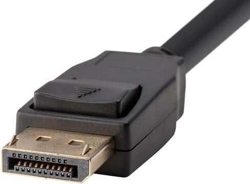Monoprice 115888 Mini DisplayPort 1.2 to DisplayPort Cable - 1.5 Feet, 4K Capable, Supports 3D Video - Select Series Black in Kuwait