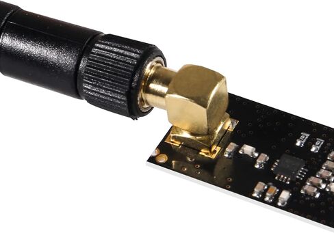 Diitao 2PCS NRF24L01+PA+LNA RF Wireless Transceiver Module with SMA Antenna 2.4 GHz 1100m with 3.3V Regulator on-Board 8 Pin Socket Breakout Adapters for Arduino in Saudi Arabia