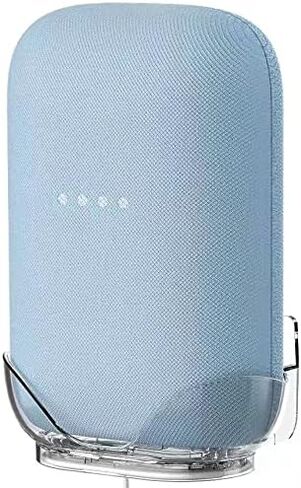LeongLzt Ouligei Google Nest Audio Speaker Wall Mount/Bracket, in-Built Cable Management System & Easy Installation Speaker Holder Shelf Stand - Elegant & Durable Space Saving Accessory in Kuwait