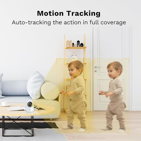 كاميرا مراقبة داخلية QSEE بدقة 2 ميجابكسل بدقة 1080 بكسل عالية الدقة للكلاب، وواي فاي 2.4 جيجا هرتز مع رؤية ليلية، وكشف الحركة، وتخزين بطاقة السحابة وبطاقة SD، وصوت ثنائي الاتجاه، والتحكم في تطبيق الهاتف، والمنزل الذكي in Kuwait