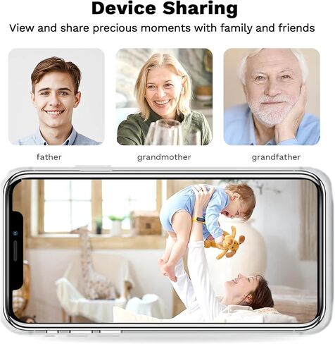 كاميرا مراقبة داخلية QSEE بدقة 2 ميجابكسل بدقة 1080 بكسل عالية الدقة للكلاب، وواي فاي 2.4 جيجا هرتز مع رؤية ليلية، وكشف الحركة، وتخزين بطاقة السحابة وبطاقة SD، وصوت ثنائي الاتجاه، والتحكم في تطبيق الهاتف، والمنزل الذكي in Kuwait