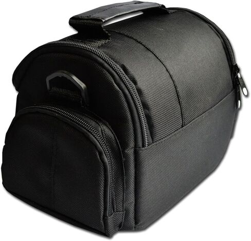 حقيبة كاميرا دي اس ال ار مبطنة جيدًا ومتوسطة الحجم مع جيوب بسحاب ومقصورات ملحقات لكاميرا كانون EOS Rebel T8i T7i T6i T6i T5i T4i T3i SL1 EOS 90D 80D 0D 60D 7D 6D 5D 750D 750D 700D in Kuwait