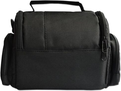 حقيبة كاميرا دي اس ال ار مبطنة جيدًا ومتوسطة الحجم مع جيوب بسحاب ومقصورات ملحقات لكاميرا كانون EOS Rebel T8i T7i T6i T6i T5i T4i T3i SL1 EOS 90D 80D 0D 60D 7D 6D 5D 750D 750D 700D in Kuwait