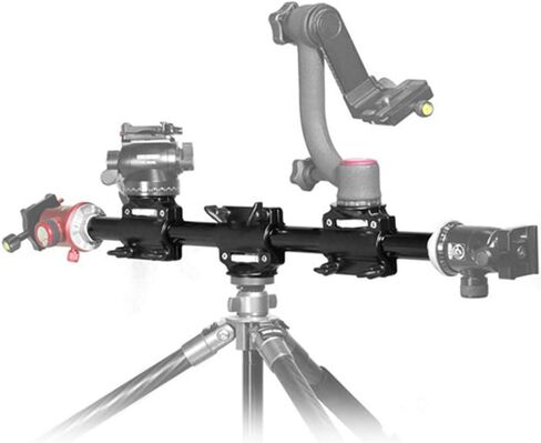 Fotoconic Horizontal Tripod Arm, 3/8 Screw Support Tripod Extension Bar Stand for Camera, Professional Photography Studio, Ball Head and Quick Release Plate are NOT Included in Saudi Arabia