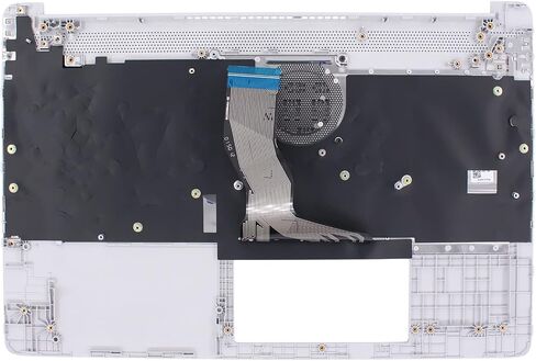 حافظة علوية من XtremeAmazing باللون الفضي مع لوحة مفاتيح M17184-001 لأجهزة الكمبيوتر المحمول HP 15T-DY 15-DY 15-EF 15S-EQ in Saudi Arabia