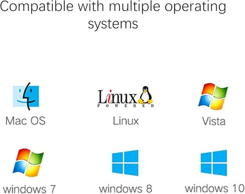 TUYXCIE USB to SATA Adapter, SATA to USB Cable for 2.5 Inch External Hard Disk Driver USB 3.0 SATA Adapter for SSD and HDD, Support UASP for PC Laptop Single USB (Black) in Kuwait