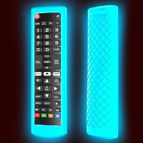 Case for LG TV Remotes, Remote Cover for LG Smart TV Remote Control AKB75095307 AKB75375604 AKB74915305 Original, Replacement Silicone Skin Sleeve Glow in The Dark Green in Kuwait