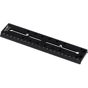 Haoge 220mm Rapid Connect Sliding Quick Release Plate for Manfrotto MVH400AHUS MVHN8AHUS MVHN12AHUS MVH608AHUS MVH612AHUS MVHN8AHUS MH054M0-Q5 MH055M0-Q5 MH055M8-Q5 MH057M0-Q5 Tripod Fluid Video Head in Saudi Arabia