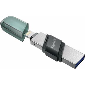محرك فلاش فيليب من سانديسك 128 Gb اكس باند، USB 3.1 الجيل 1 لايفون/ ايباد - Sdix90N-128G-Gn6Nn in Saudi Arabia