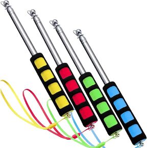4 Pieces Telescoping Pointer Whiteboard Teacher Pointer Retractable Teaching Pointer Extends to 47 Inch for Presentation Classroom Tour Guide in Kuwait