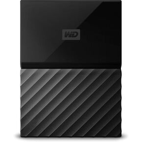 WD 2TB Black My Passport  Portable External Hard Drive - USB 3.0 - WDBYFT0020BBK-WESN (Renewed) in Saudi Arabia