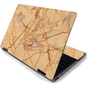 MightySkins Skin for HP Pavilion x360 11" (2019) - Amber Marble | Protective, Durable, and Unique Vinyl Decal wrap Cover | Easy to Apply, Remove, and Change Styles | Made in The USA in Kuwait