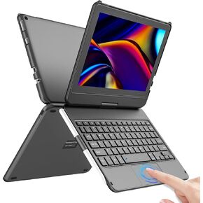 Keyboard Case for All-New Amazon Fire HD 10 & Fire HD 10 Plus Tablet (11th Generation 2021 Release) 10.1", 360° Rotatable, Touchpad Bluetooth Keyboard with Pencil Holder for Fire HD 10 Tablet in Kuwait