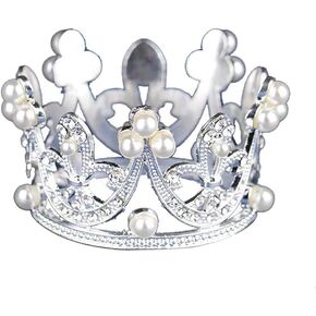 Infant Baby Girl Boy Crown Photo Shoots Headband for Newborn Crystal Princess Party Headwear Photography Props in Saudi Arabia