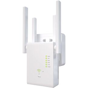 2022 WiFi Extender 1200Mbps WiFi Signal Booster for Home 6000 Sq.ft and 35 Devices, Dual Band 2.4G/5G Outdoor Signal Amplifier with Ethernet Port in Kuwait