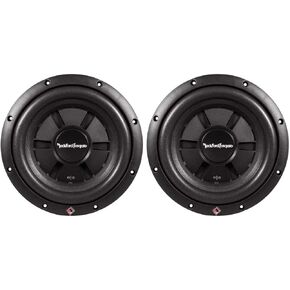 (2) Rockford Fosgate R2SD4-10 10 بوصة 800 وات Prime R2 Dual 4 أوم ملف صوتي مكبرات صوت ضحلة إطار من الفولاذ الصلب مختوم - مخروط مكبر صوت من مادة البولي بروبيلين محقون بالميكا مع محيط من رغوة البولي. in Kuwait