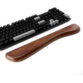 مسند معصم ColorCoral للوحة مفاتيح الكمبيوتر والفأرة، مسند معصم خشبي مريح لراحة اليد يناسب أيضًا لوحة المفاتيح الرقمية (8 بوصات) in Kuwait