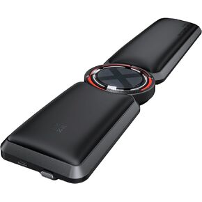 مسند معصم للكيبورد مع مراوح من اكس لايت- مسند معصم للكمبيوتر بزاوية قابلة للتعديل للمكتب، وسادة معصم مريحة متوافقة مع جميع انواع الكيبورد والماوس، سهلة الكتابة وتخفيف الام المعصم، اسود in Kuwait