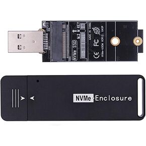 CY USB 3.0 NVME محول M-Key M.2 NGFF SSD خارجي PCBA Conveter RTL9210 شرائح مع حافظة in Kuwait
