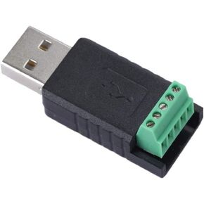 محول محول USB إلى RS485 مع شريحة FTDI 3.3 فولت 5 فولت للعداد الذكي، يدعم نظام التشغيل Windows Mac، أسود in Kuwait