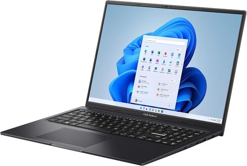 كمبيوتر محمول ASUS 2023 Vivobook 16X، شاشة WUXGA مقاس 16 بوصة، وحدة المعالجة المركزية Intel Core i9-13900H، وحدة معالجة الرسومات NVIDIA Geforce RTX 4050، ذاكرة الوصول العشوائي 16 جيجابايت، محرك أقراص SSD 1 تيرابايت، نظام التشغيل Windows 11 Home، أسود إندي in Saudi Arabia