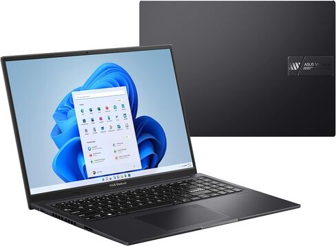 كمبيوتر محمول ASUS 2023 Vivobook 16X، شاشة WUXGA مقاس 16 بوصة، وحدة المعالجة المركزية Intel Core i9-13900H، وحدة معالجة الرسومات NVIDIA Geforce RTX 4050، ذاكرة الوصول العشوائي 16 جيجابايت، محرك أقراص SSD 1 تيرابايت، نظام التشغيل Windows 11 Home، أسود إندي in Saudi Arabia
