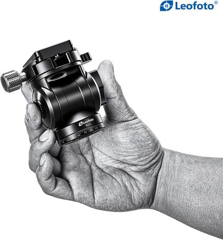 Leofoto BV-1 Mini Fluid Video Head Kit Arca Compatible Inc QR Plate + Left/Right Hand Handle in Kuwait