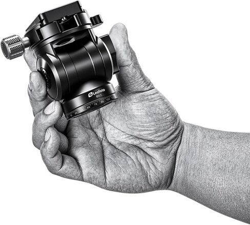 Leofoto BV-1 Mini Fluid Video Head Kit Arca Compatible Inc QR Plate + Left/Right Hand Handle in Kuwait