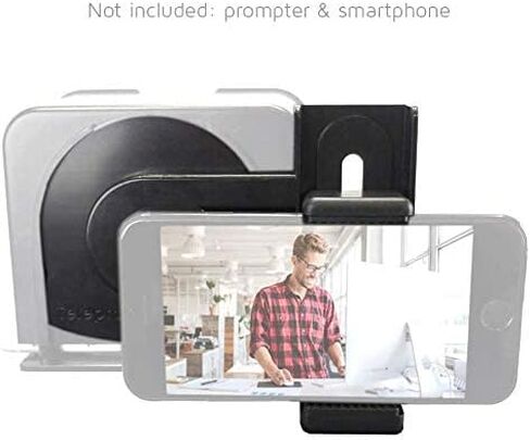 TP-Smartclip Accessory for Parrot teleprompter 1 & 2 [Prompter not Included]. Record Video with Your Smartphone on a Parrot Teleprompter in Kuwait