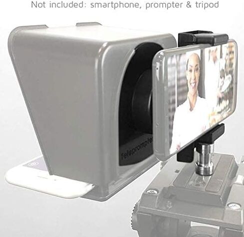 TP-Smartclip Accessory for Parrot teleprompter 1 & 2 [Prompter not Included]. Record Video with Your Smartphone on a Parrot Teleprompter in Kuwait