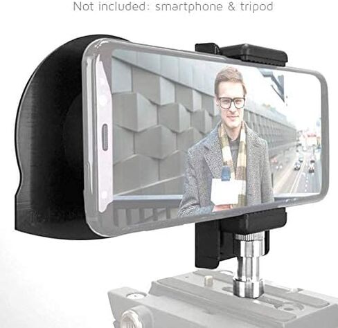 TP-Smartclip Accessory for Parrot teleprompter 1 & 2 [Prompter not Included]. Record Video with Your Smartphone on a Parrot Teleprompter in Kuwait