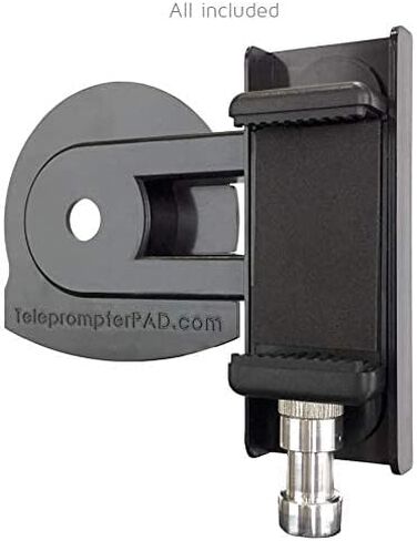 TP-Smartclip Accessory for Parrot teleprompter 1 & 2 [Prompter not Included]. Record Video with Your Smartphone on a Parrot Teleprompter in Kuwait