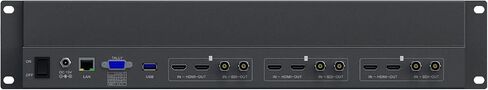 LILLIPUT RM-503S 3 X 5 inch Full HD 2RU Rack Mount Monitor 1920x1080 HDMI 2.0, 3G-SDI Input and Output with Waveform and Vector Functions in Saudi Arabia