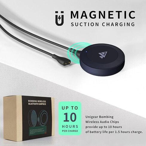 Unigear Bombing Ski Helmet Speakers - True Wireless Stereo Snowboarding Headphones with HDR Audio Technology, Drop-in Headphones Compatible with Any Audio Ready Ski or Snowboard Helmet, Bluetooth 5.0 in Kuwait