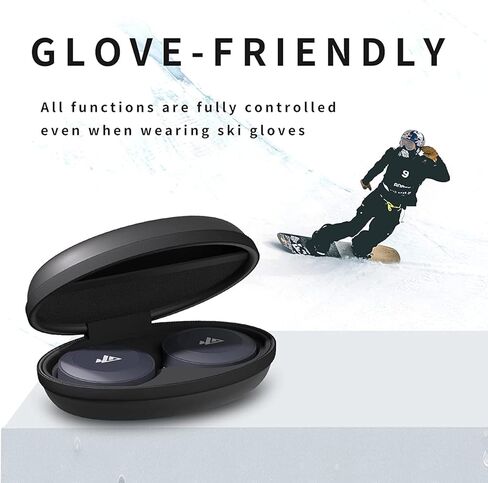 Unigear Bombing Ski Helmet Speakers - True Wireless Stereo Snowboarding Headphones with HDR Audio Technology, Drop-in Headphones Compatible with Any Audio Ready Ski or Snowboard Helmet, Bluetooth 5.0 in Kuwait