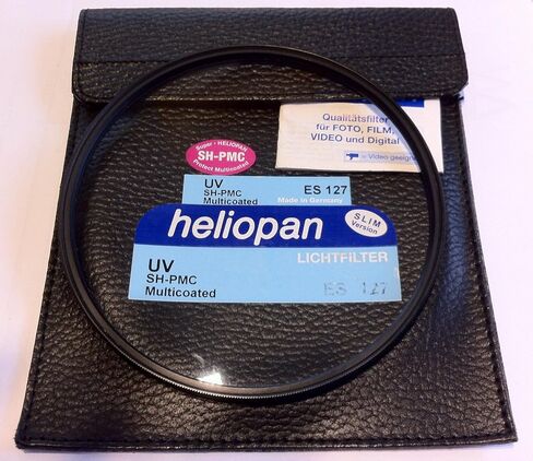Heliopan 77mm UV SH-PMC Filter (707711) with specialty Schott glass in floating brass ring in Kuwait