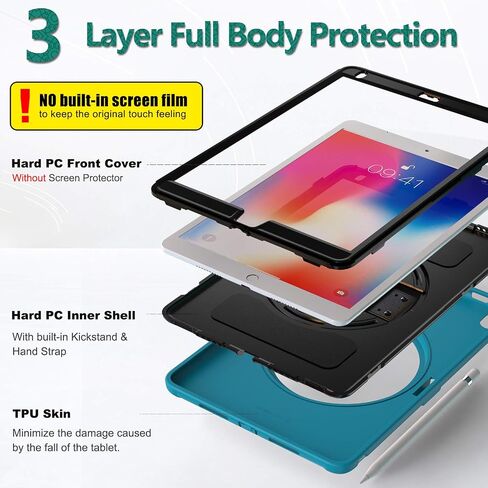 BATYUE Shockproof Case for iPad Air 3rd Gen 2019 & iPad Pro 10.5" 2017 in Kuwait