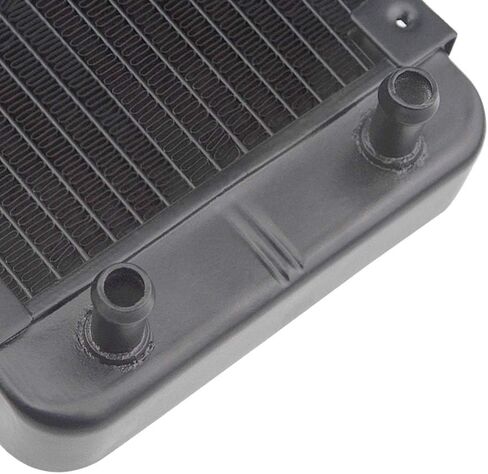 18 Pipe Aluminum Heat Exchanger Radiator for PC CPU CO2 Laser Water Cool System Computer 120mm(A) in Kuwait