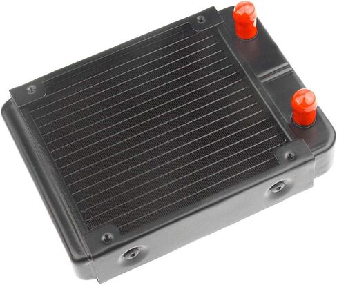 18 Pipe Aluminum Heat Exchanger Radiator for PC CPU CO2 Laser Water Cool System Computer 120mm(A) in Kuwait