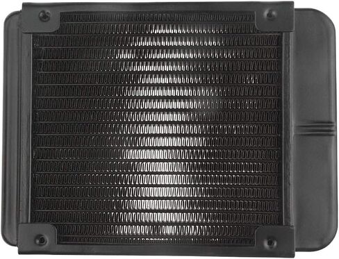 18 Pipe Aluminum Heat Exchanger Radiator for PC CPU CO2 Laser Water Cool System Computer 120mm(A) in Kuwait