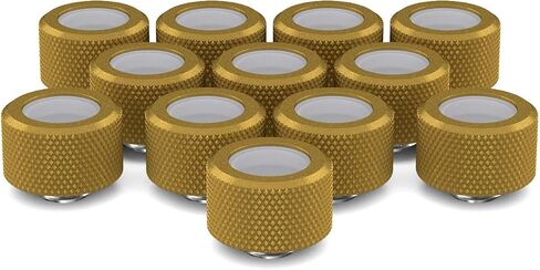 PrimoChill 16mm OD Rigid SX Fitting - 12 Pack - Sky Blue in Saudi Arabia