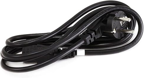 سلك طاقة تيار متردد مونوبرايس - 10 أقدام - أسود، CEE 7/7 "SCHUKO (أوروبا) إلى IEC 60320 C13، 18AWG، 5A/1250W، 250V، 3-Prong، لأجهزة الكمبيوتر الشخصية، PDU، UPS in Saudi Arabia