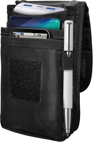 Cell Phone Pouch Bag Phone Belt Holster Pouch Holsters Multi-Purpose Tactical Molle Phone Carrying Case Tool Holder, Waist Pocket for Hiking & Rescue in Kuwait