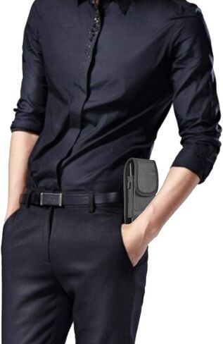 LUXMO حافظة هاتف محمول قوية التحمل حامل حزام كليب حافظة لسامسونج جالاكسي نوت 20، نوت 10، نوت 10، نوت 10+، A51 5G، A21، A11، A71 5G، A01، S20، S20+، A20، A10، A50، S10e in Kuwait