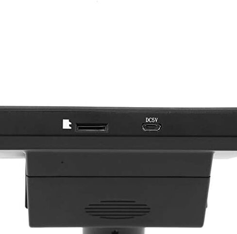 مجهر USB DM4 500/1000X تكبير 720 بكسل دقة الشاشة مجهر رقمي إلكتروني 8 قطع LED أضواء PCB مكبر مع شاشة LCD 4.3 بوصة (حامل سبائك الألومنيوم) in Kuwait