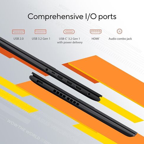 ASUS 2023 Vivobook S 16 Flip 16 بوصة تعمل باللمس، وحدة المعالجة المركزية AMD Ryzen 5 7530U، رسومات AMD Radeon Vega 7، ذاكرة الوصول العشوائي 8 جيجابايت، 512 جيجابايت SSD، مستشعر بصمات الأصابع، دعم القلم، Windows 11 Home، أسود منتصف الليل، TN3604YA-DS51T in Saudi Arabia