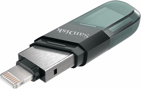 محرك فلاش فيليب من سانديسك 128 Gb اكس باند، USB 3.1 الجيل 1 لايفون/ ايباد - Sdix90N-128G-Gn6Nn in Saudi Arabia