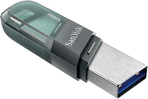 محرك فلاش فيليب من سانديسك 128 Gb اكس باند، USB 3.1 الجيل 1 لايفون/ ايباد - Sdix90N-128G-Gn6Nn in Saudi Arabia